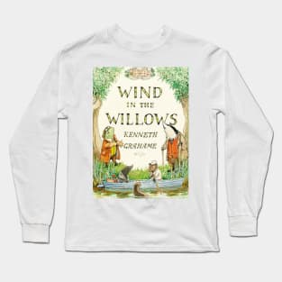 Wind in The Willows Book Cover Long Sleeve T-Shirt